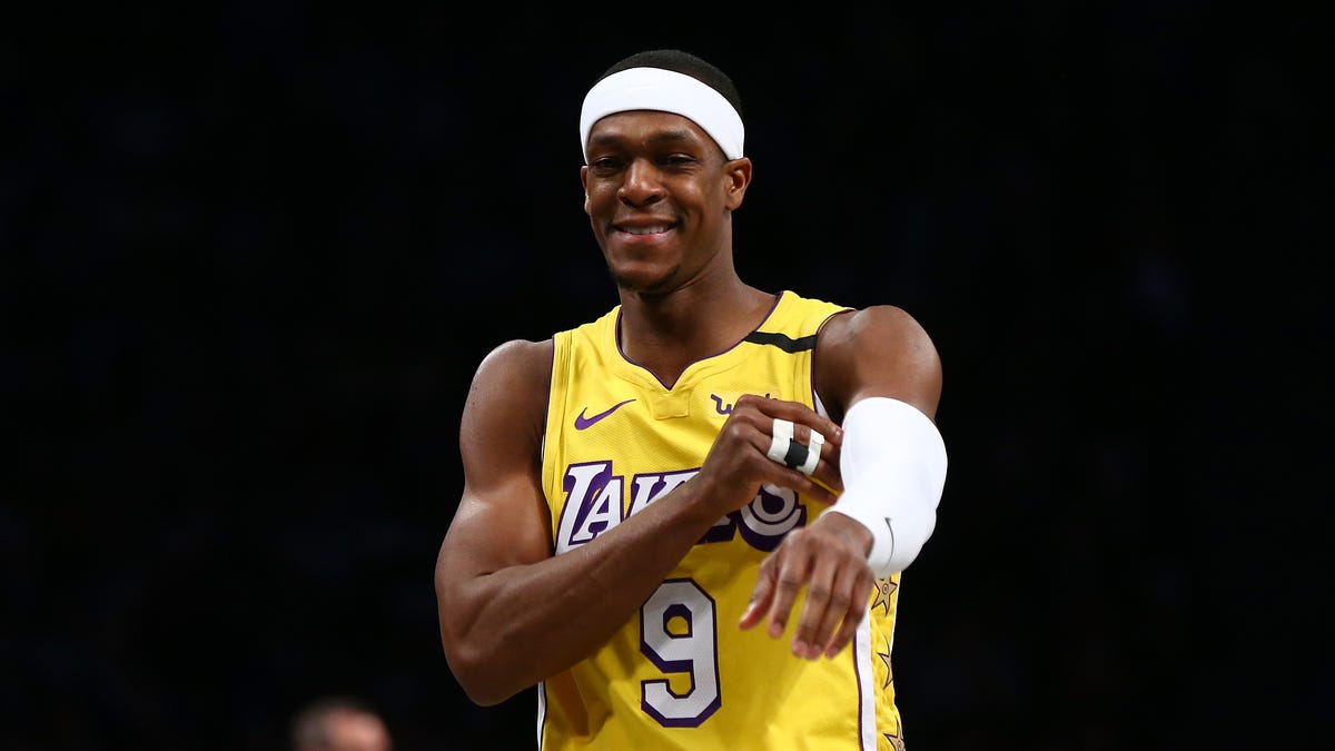 Lakers jersey history No. 9/No. 4 — Rajon Rondo