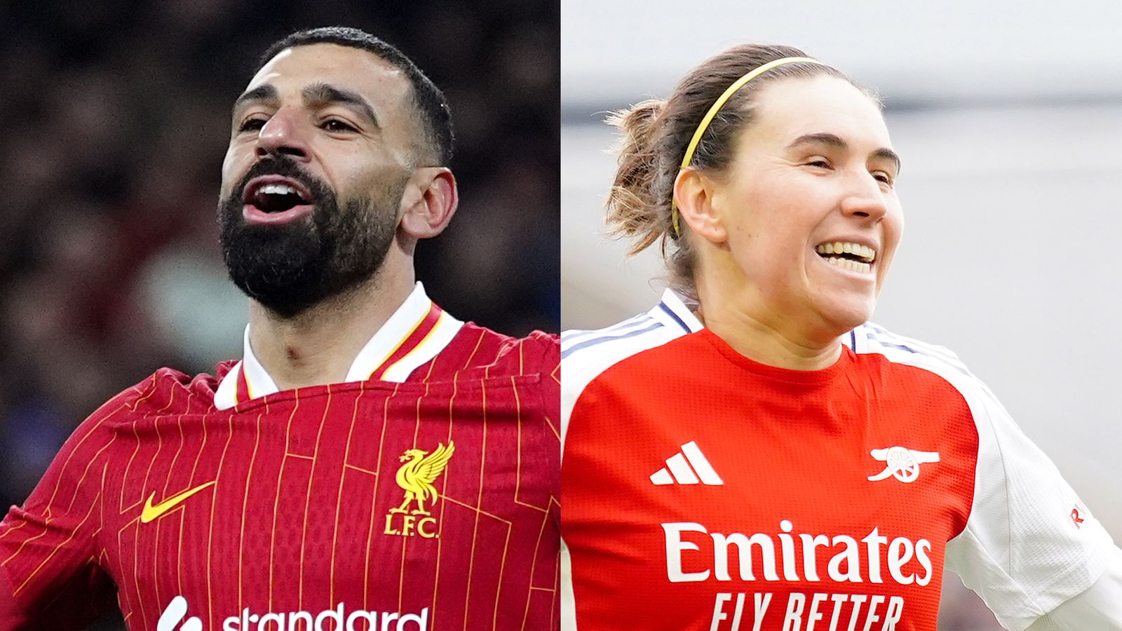 Liverpool’s Mohamed Salah and Arsenal’s Mariona Caldentey win PFA Player of the Year awards for 2024/25 | Football News