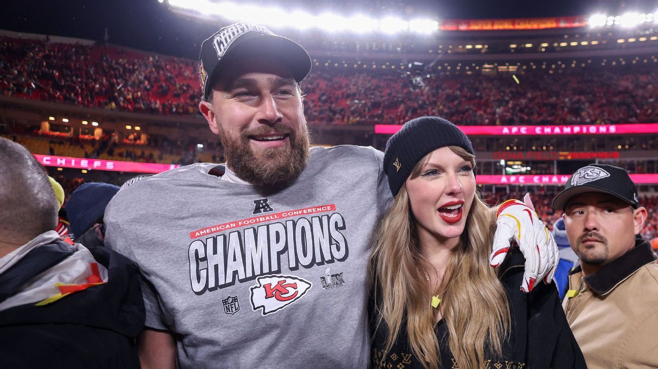 Mahomes, Reid talk Taylor Swift's 'New Heights' debut at Chiefs camp