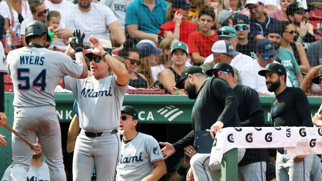 Marlins’ Dane Myers heckled at Fenway before hitting key HR