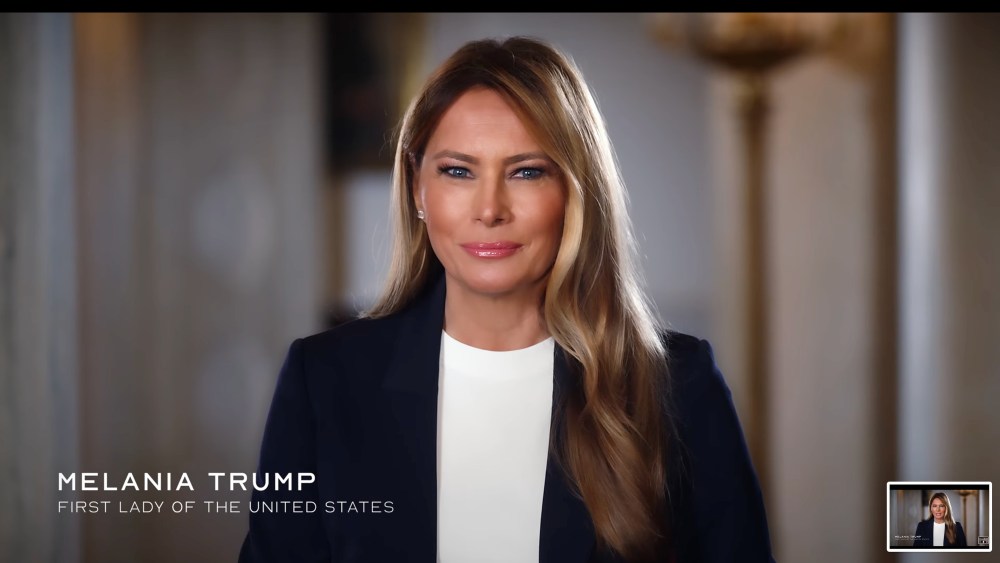 Melania Trump Wears Michael Kors and Gap for AI Challenge Launch