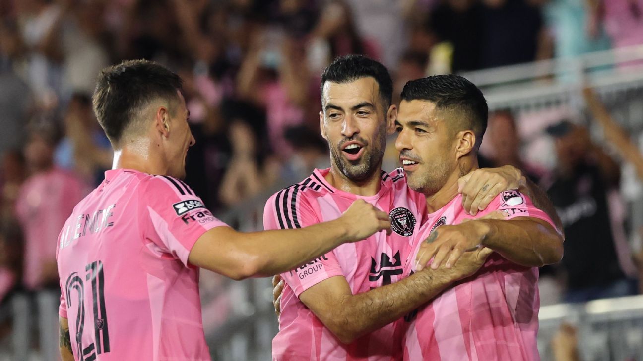 Miami wins thriller with Lionel Messi out, coach sent off
