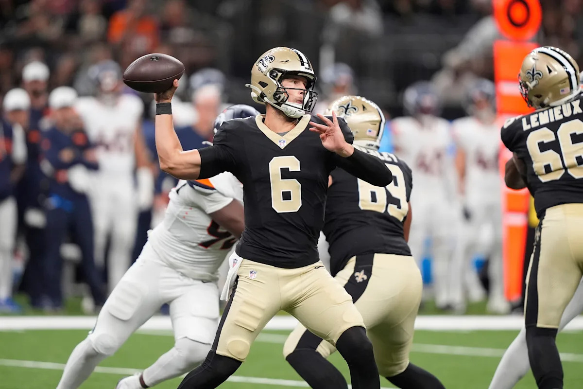 NFL Preseason Blitz: Saints get another look at QBs, and rookie Tyler Shough starts slow