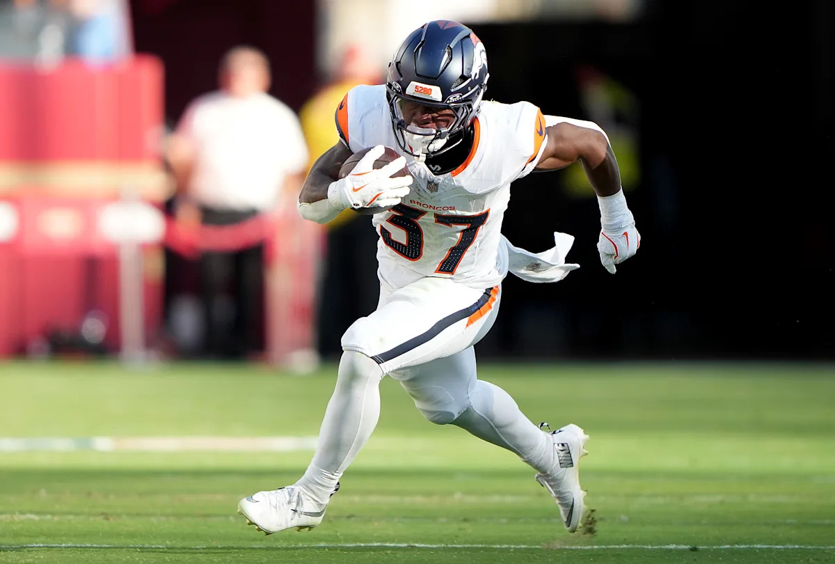NFL Preseason Week 1: Ignore RJ Harvey’s ‘5th-string’ label and more fantasy football takeaways