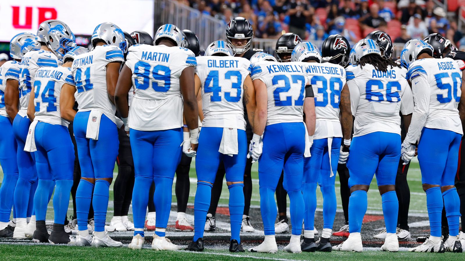 NFL preseason: Detroit Lions’ Morice Norris in stable condition after injury sees game with the Atlanta Falcons suspended | NFL News