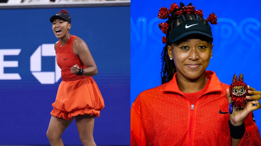 Naomi Osaka Wears Custom Red Rose Nike Kit for the 2025 US Open