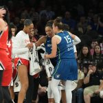 Napheesa Collier exits Lynx's rout of Aces with ankle injury