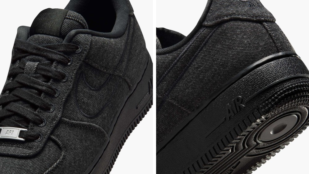 Nike Air Force 1 Low Black Denim IM7809-010 Release Date