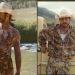 Post Malone wears Skims' heavyweight fleece fabrication in new campaign.