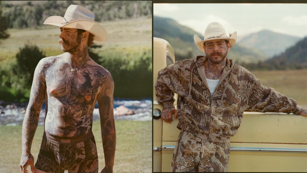 Post Malone Dresses Down in Skims New Men’s Collection Campaign