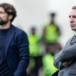 GLASGOW, SCOTLAND - AUGUST 31: Celtic Manager Brendan Rodgers during a William Hill Premiership match between Rangers and Celtic at Ibrox Stadium, on August 31, 2025, in Glasgow, Scotland. (Photo by Craig Foy / SNS Group)