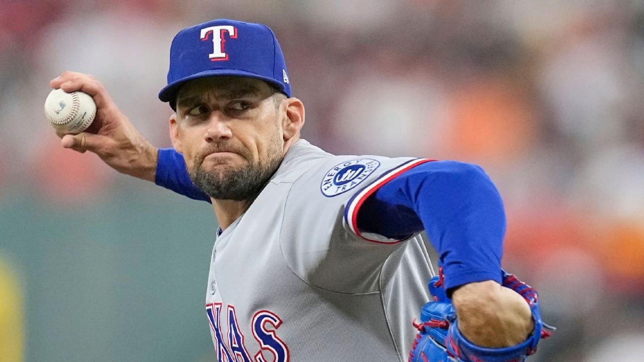 Rangers’ Nathan Eovaldi has rotator cuff strain, likely done for ’25