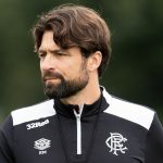 GLASGOW, SCOTLAND - AUGUST  01: Rangers Head Coach Russell Martin during a Rangers training session at the Rangers Training Centre, on August 01, 2025, in Glasgow, Scotland. (Photo by Alan Harvey / SNS Group)