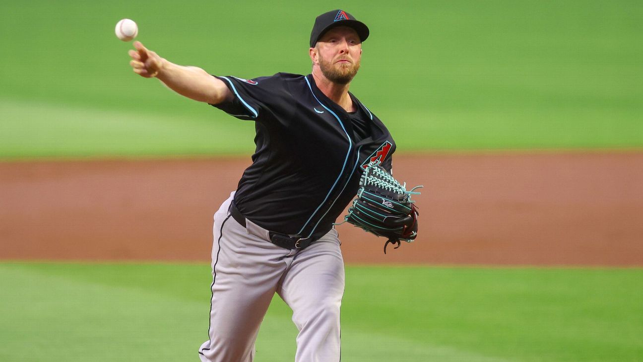 Rangers acquire Merrill Kelly in trade with Diamondbacks