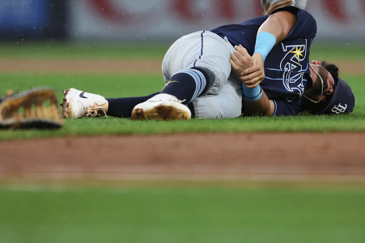 Rays place All-Star first baseman Jonathan Aranda on injured list with a fractured left wrist
