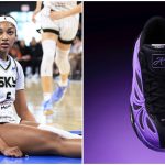 Angel Reese, Reebok sneakers