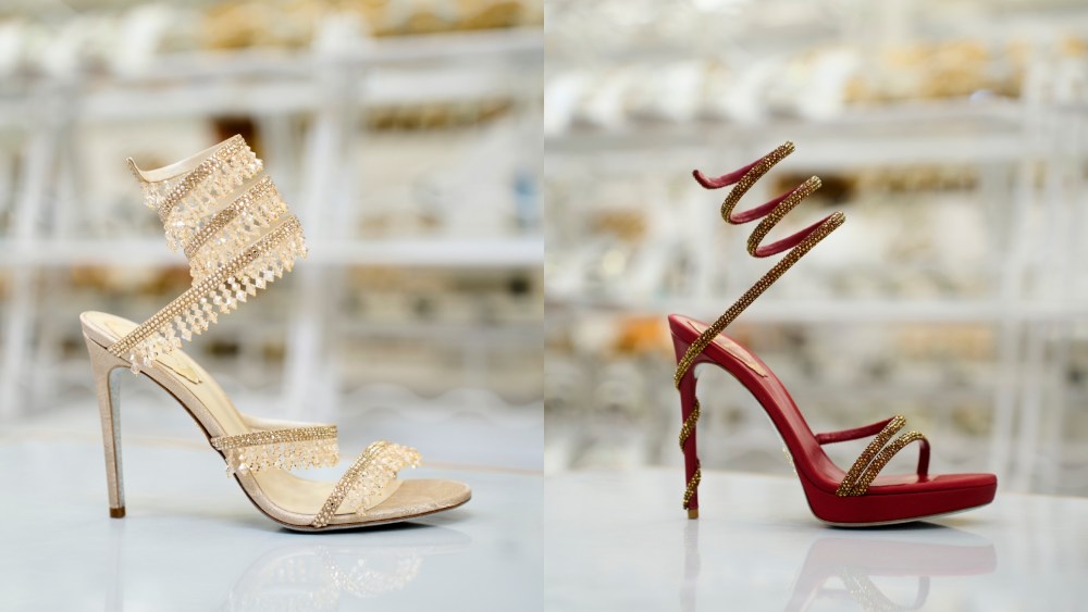René Caovilla Creates Bridal Footwear for Gaurav Gupta
