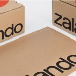 Zalando's recently revealed, new packaging features a bolder logo.