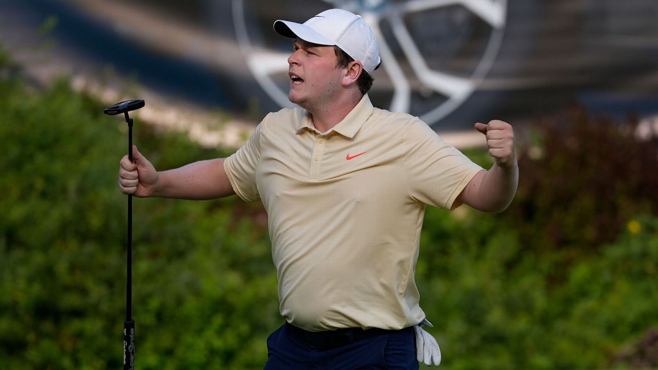 Robert MacIntyre up 4 on Scottie Scheffler at PGA Tour’s BMW