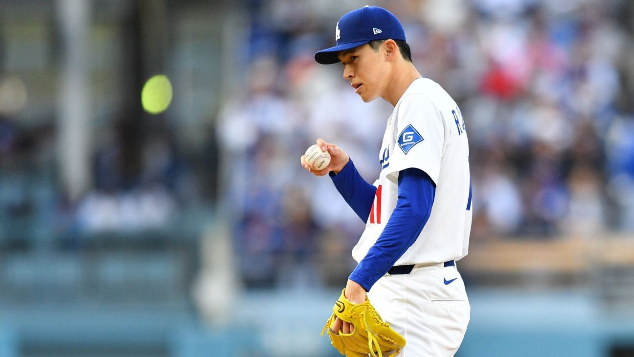Roki Sasaki taking next step in rehab; ‘no pain’ in shoulder