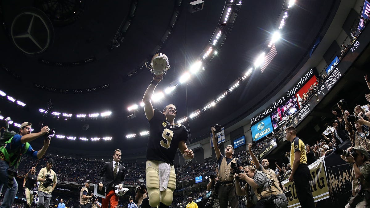 Saints share 50-play reel for Hall of Fame case