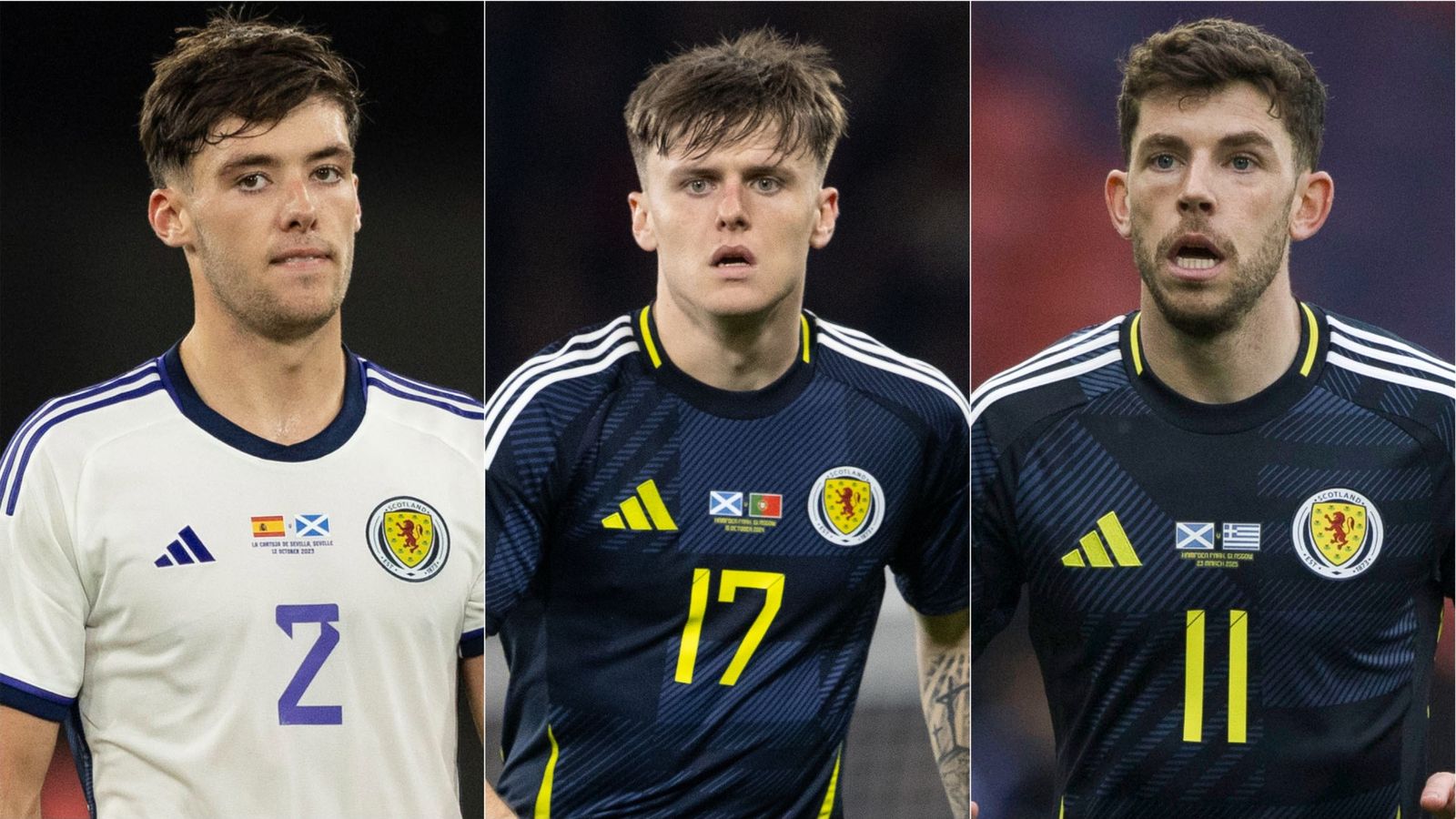 Scotland: Aaron Hickey, Ben Gannon Doak, Ryan Christie return for World Cup qualifiers away to Denmark and Belarus | Football News