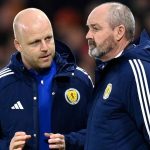 Steven Naismith (L) returns to the Scotland coaching setup as assistant to Steve Clarke