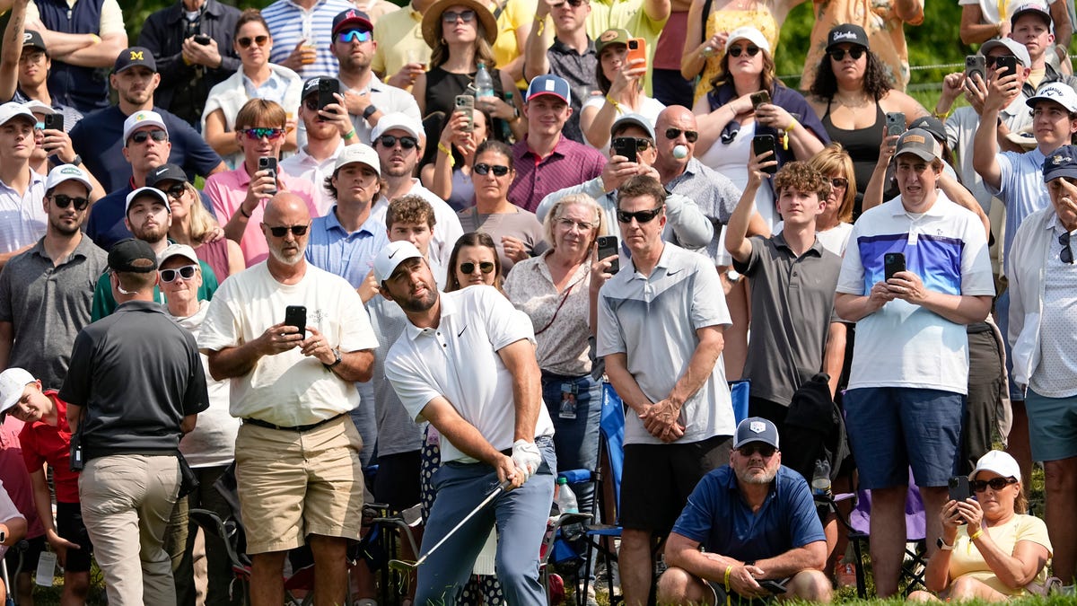 Scottie Scheffler key stats led on the PGA Tour in 2025