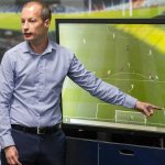 GLASGOW, SCOTLAND - JULY 26: New Head of Refereeing Willie Collum is pictured during a press conference at Clydesdale House, on July 26, 2024, in Glasgow, Scotland.  (Photo by Craig Williamson / SNS Group)