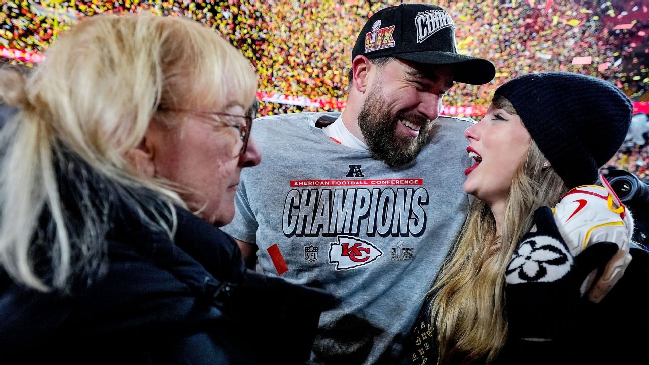 Sports world reacts to Taylor Swift and Travis Kelce’s engagement