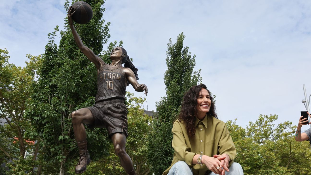 Sue Bird becomes first WNBA player honored with a statue