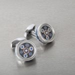 Tateossian's Septa Gear cuff links.