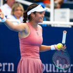 Robert Prange/Getty Emma Raducanu of Great Britain in action against Aryna Sabalenka in the third round on Day 5 of the Cincinnati Open at Lindner Family Tennis Center on August 11, 2025 in Mason, Ohio.