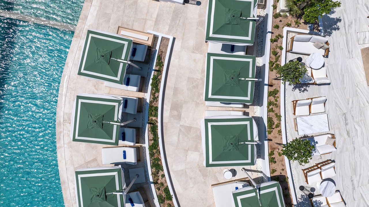This Sleek, Serene Resort in Santorini Offers Respite From the Crowds