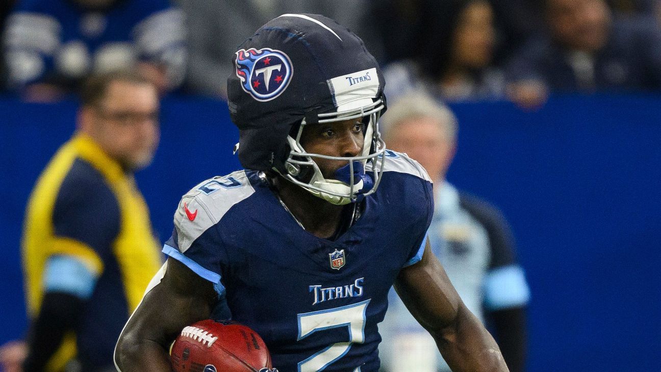 Titans RB Tyjae Spears (high ankle sprain) out rest of preseason