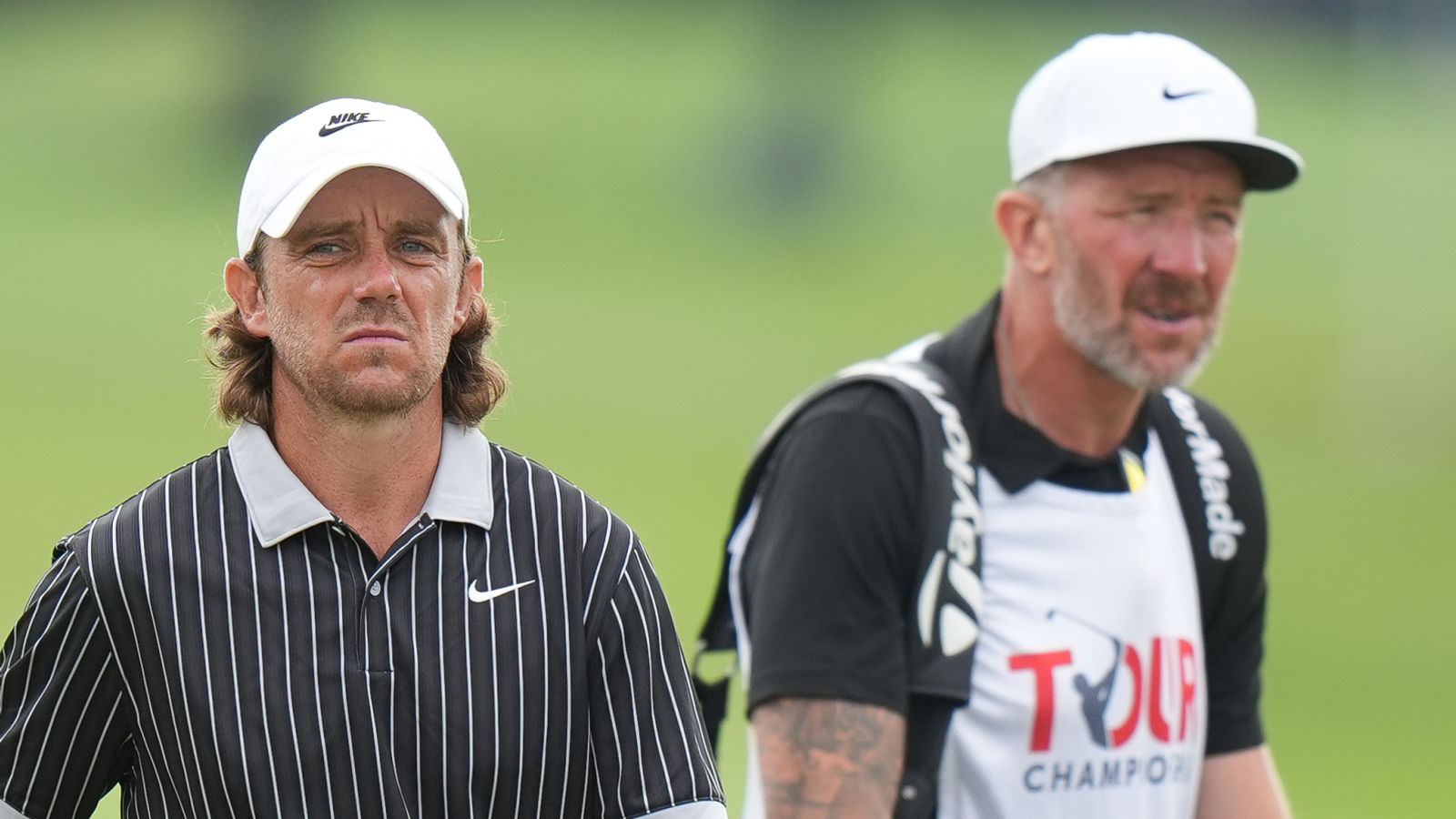 Tour Championship: Tommy Fleetwood shares halfway lead with Russell Henley and chasing maiden PGA Tour win in FedExCup finale | Golf News