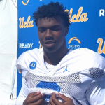 UCLA head coach DeShaun Foster