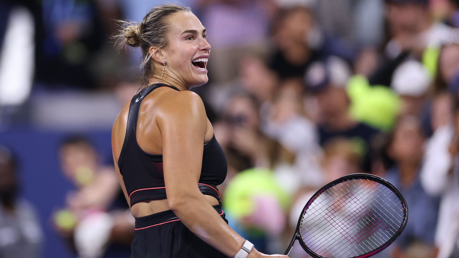US Open: Aryna Sabalenka keeps hopes alive of winning consecutive titles with Leylah Fernandez win | Tennis News