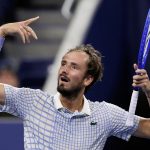 US Open: Daniil Medvedev suffers US Open meltdown after photographer enters court on match point in late-night thriller | Tennis News