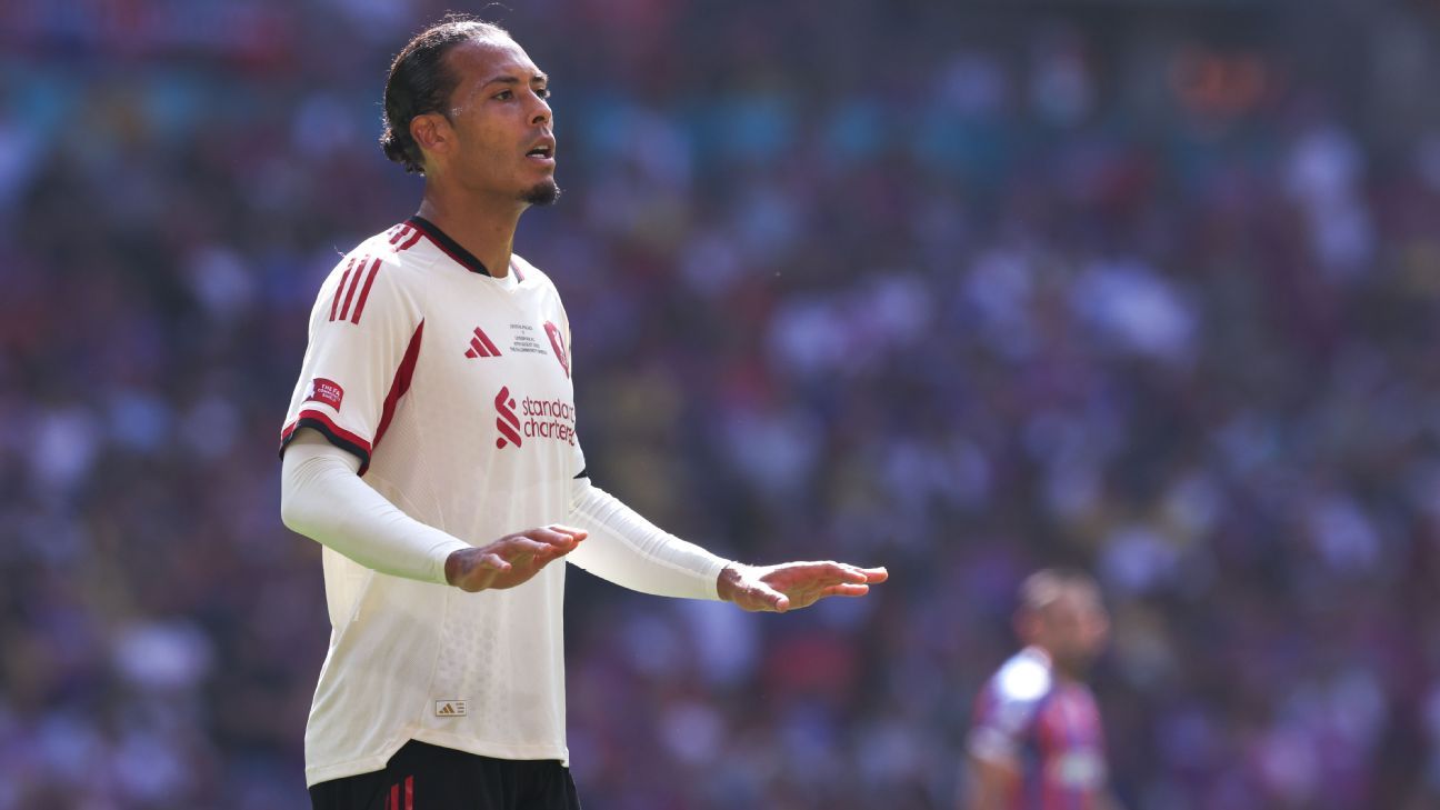 Van Dijk: Losing Community Shield is ‘disappointing’ start to Premier League title defence