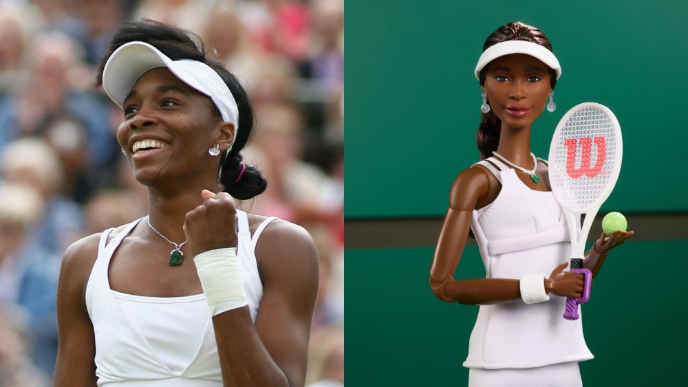 Venus Williams Barbie Doll Debuts With Look Inspired by Wimbledon 2007