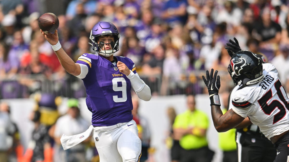 Vikings’ J.J. McCarthy a late-round QB to target in fantasy football