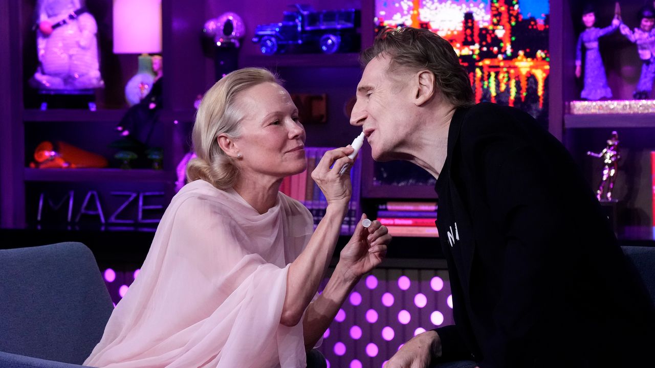 Why We’re All So in Love With Pamela Anderson and Liam Neeson’s Budding Romance