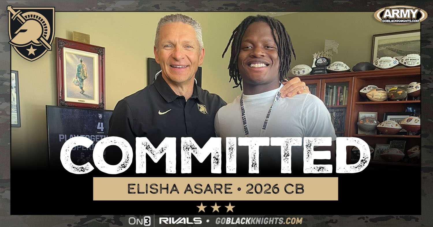 2026 CB Elisha Asare commits: “I knew West Point was home”