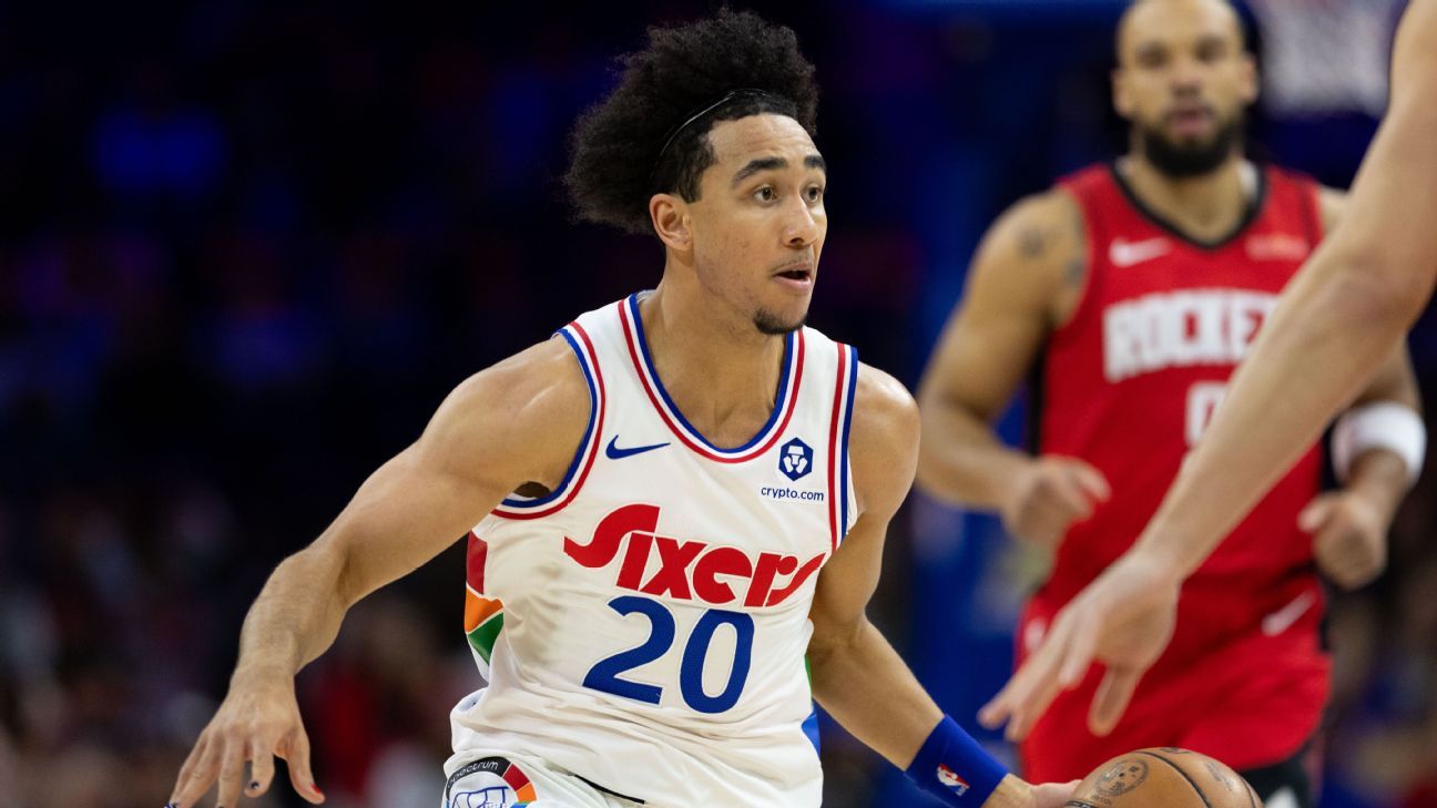 76ers’ Jared McCain injures thumb, could miss start of season