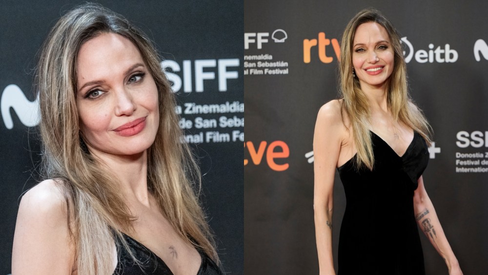 Angelina Jolie Favors Minimalism in LBD at ‘Couture’ Premiere