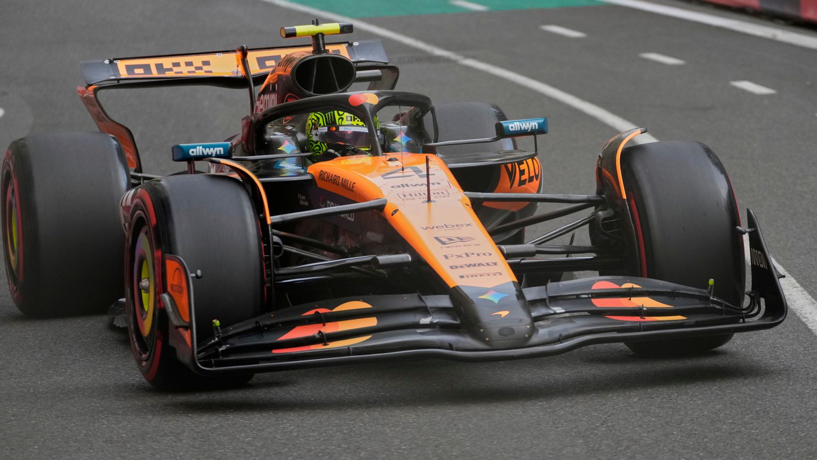 Azerbaijan GP: Lando Norris bounces back from crash to set final practice pace ahead of Max Verstappen, Oscar Piastri | F1 News