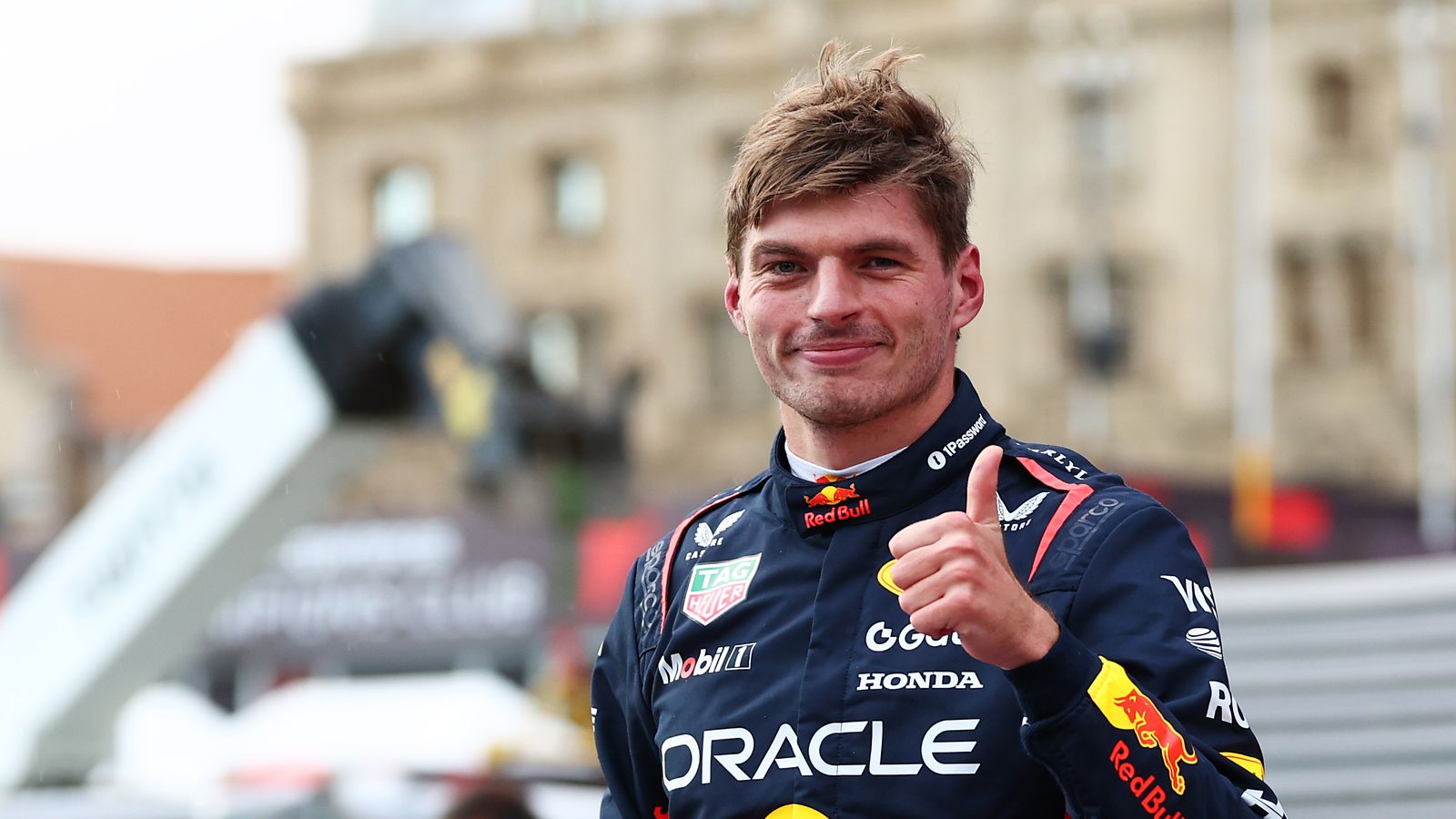 Azerbaijan GP: Max Verstappen on pole from Carlos Sainz after six crashes in thrilling Baku Qualifying | F1 News