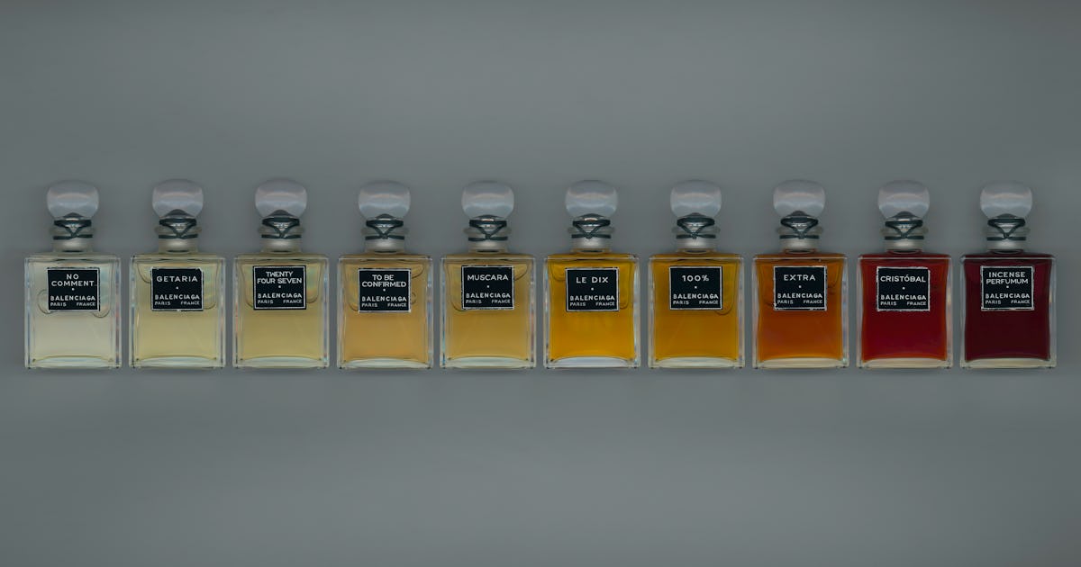 Balenciaga’s Fragrance Collection Pays Homage To The Brand’s History