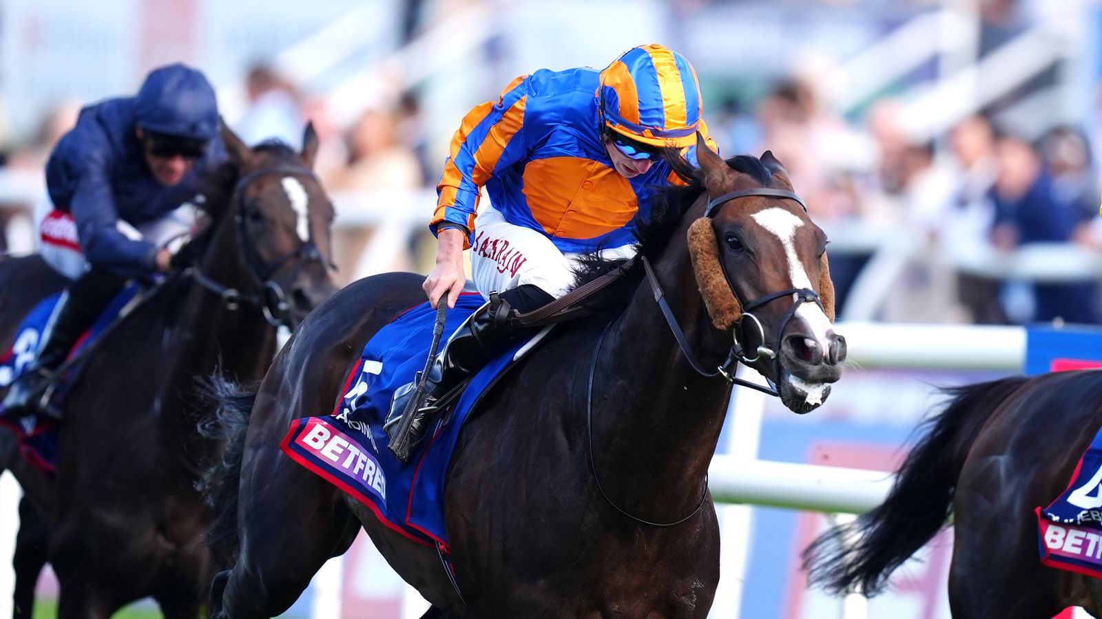 Betfred St Leger: Scandinavia lifts Doncaster Classic title after thriller as Aidan O’Brien claims ninth win | Racing News
